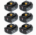 🔥 (6 Pack) Makita 18V LXT BL1860B 6.0Ah Lithium-Ion Battery – OEM High Capacity