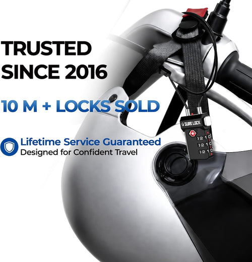 3 Digit TSA Approved Luggage Locks