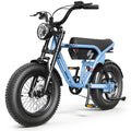 Hopepeak D10 1200W Peak Electric Bike – 16" Fat Tire Full Suspension Off-Road Ebike 🚵⚡