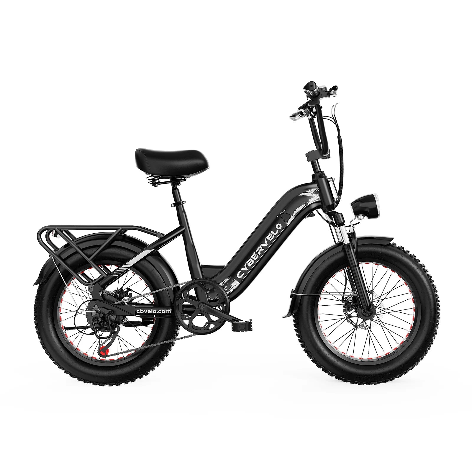 EK12 Electric Bike for Adults 1500W Peak, 48V 20Ah Battery, Up to 80 Miles Range, 20" Step-Thru Commuter E-Bike