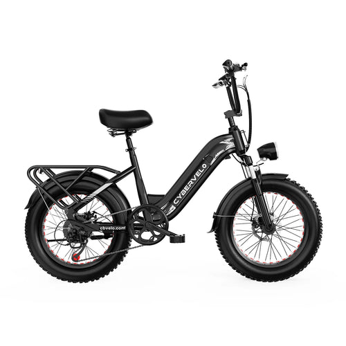 EK12 Electric Bike for Adults 1500W Peak, 48V 20Ah Battery, Up to 80 Miles Range, 20" Step-Thru Commuter E-Bike