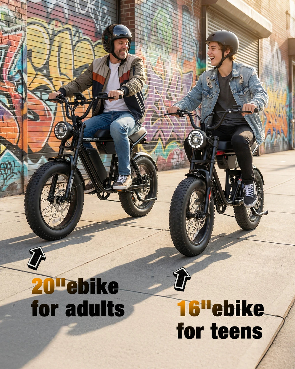Hopepeak D10 1200W Peak Electric Bike – 16" Fat Tire Full Suspension Off-Road Ebike 🚵⚡