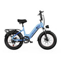EK12 Electric Bike for Adults 1500W Peak, 48V 20Ah Battery, Up to 80 Miles Range, 20" Step-Thru Commuter E-Bike