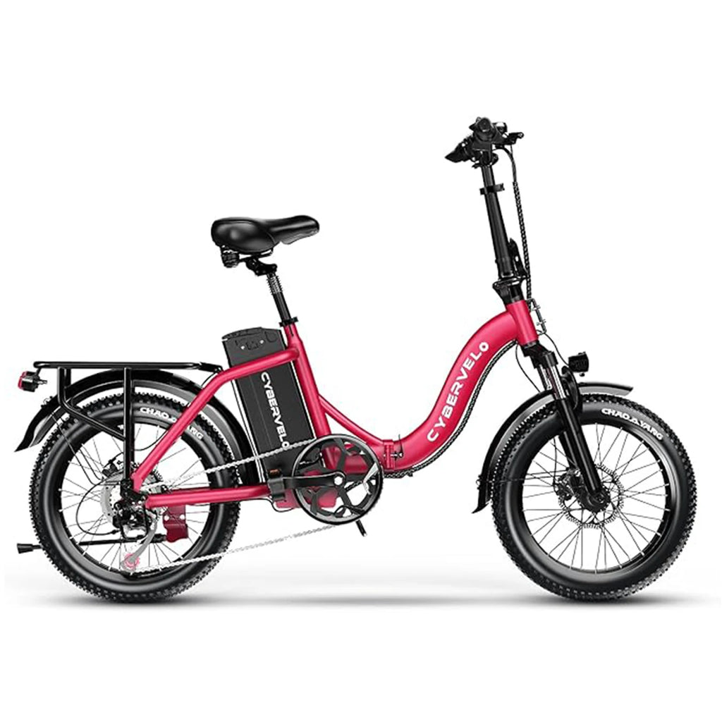 MARS700 1000W Peak Foldable Electric Bike – 28+ MPH, Up to 80 Miles Range, 48V 20Ah Removable Battery