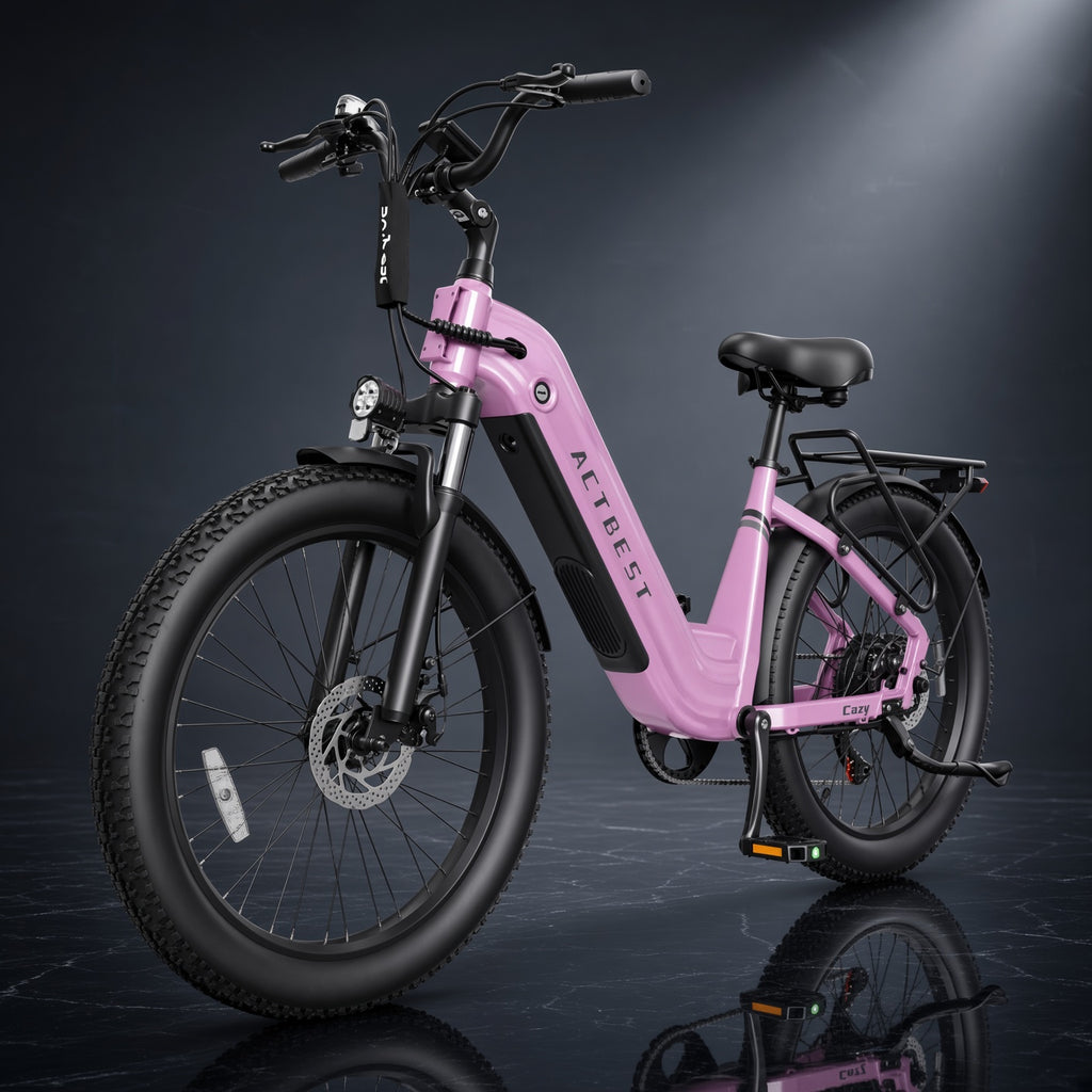 Actbest Ranger 2.0 24" Fat Tire Electric Bike 48V 15.6Ah