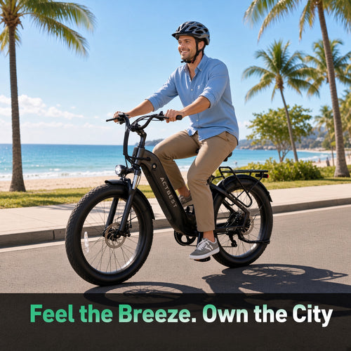 Actbest Ranger 2.0 24" Fat Tire Electric Bike 48V 15.6Ah