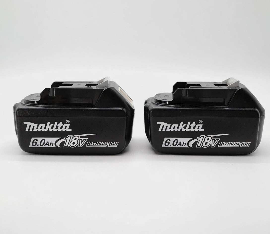 🔥 (2Pack) Makita 18V LXT BL1860B 6.0Ah Lithium-Ion Battery – OEM High Capacity