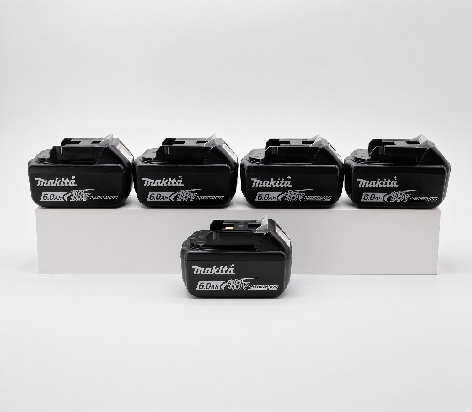 🔥 (5 Pack) Makita 18V LXT BL1860B 6.0Ah Lithium-Ion Battery – OEM High Capacity