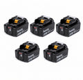 🔥 (5 Pack) Makita 18V LXT BL1860B 6.0Ah Lithium-Ion Battery – OEM High Capacity