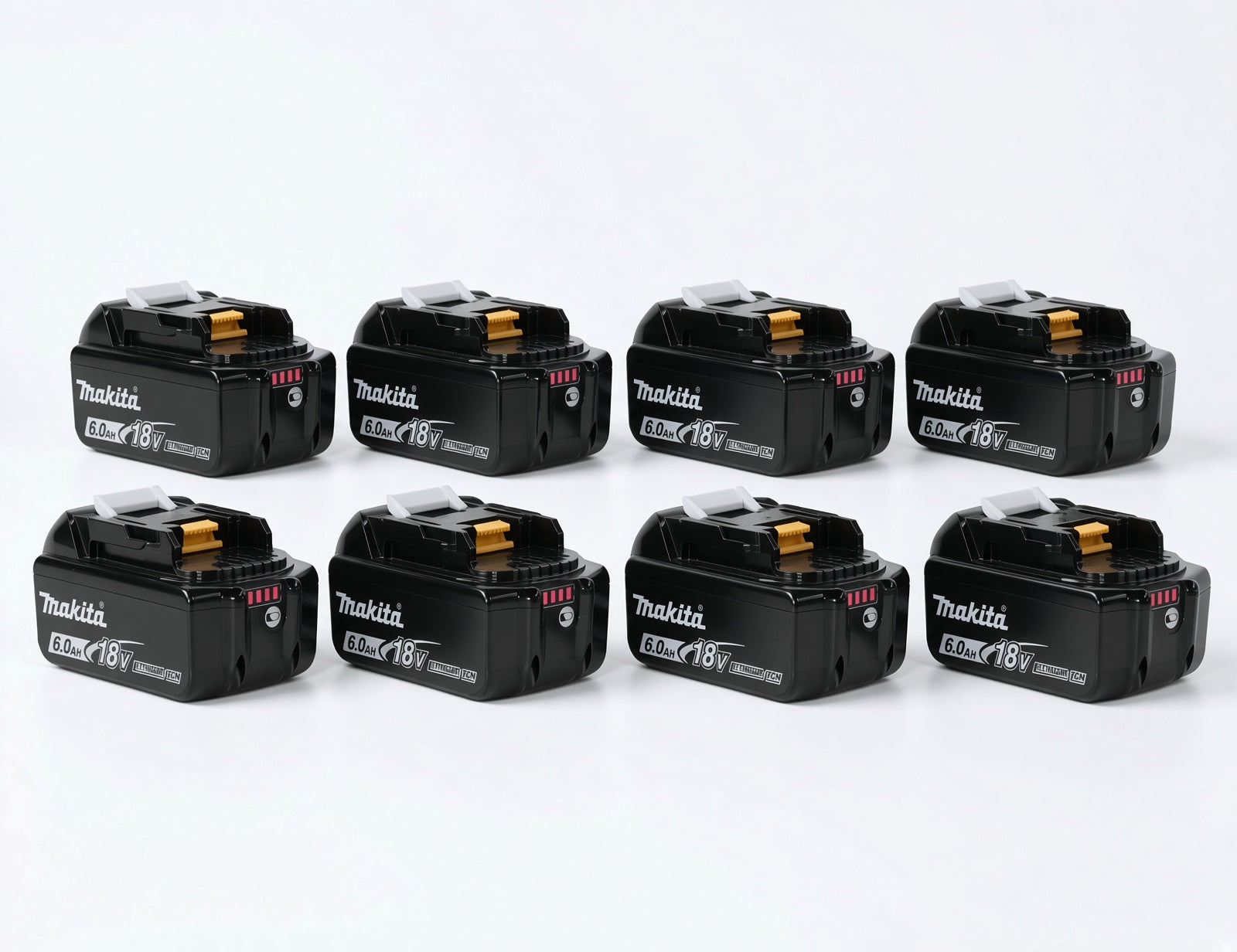🔥 (8 Pack) Makita 18V LXT BL1860B 6.0Ah Lithium-Ion Battery – OEM High Capacity