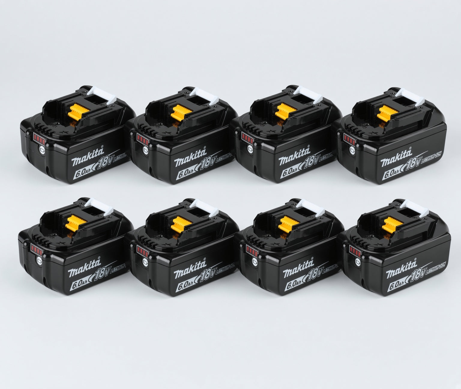 🔥 (8 Pack) Makita 18V LXT BL1860B 6.0Ah Lithium-Ion Battery – OEM High Capacity