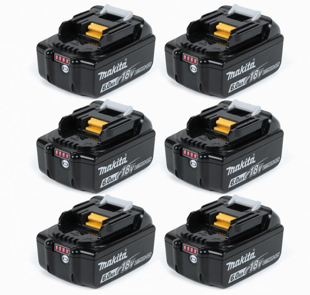 Makita 18V LXT BL1860B 6.0Ah Lithium-Ion Battery – OEM High Capacity