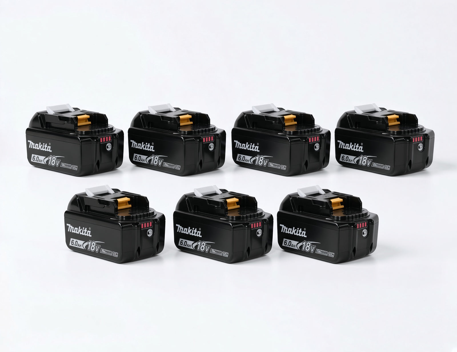 🔥 (7 Pack) Makita 18V LXT BL1860B 6.0Ah Lithium-Ion Battery – OEM High Capacity