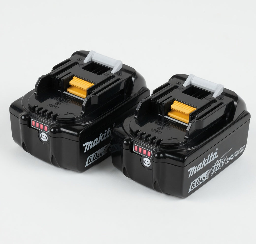 🔥 (2Pack) Makita 18V LXT BL1860B 6.0Ah Lithium-Ion Battery – OEM High Capacity