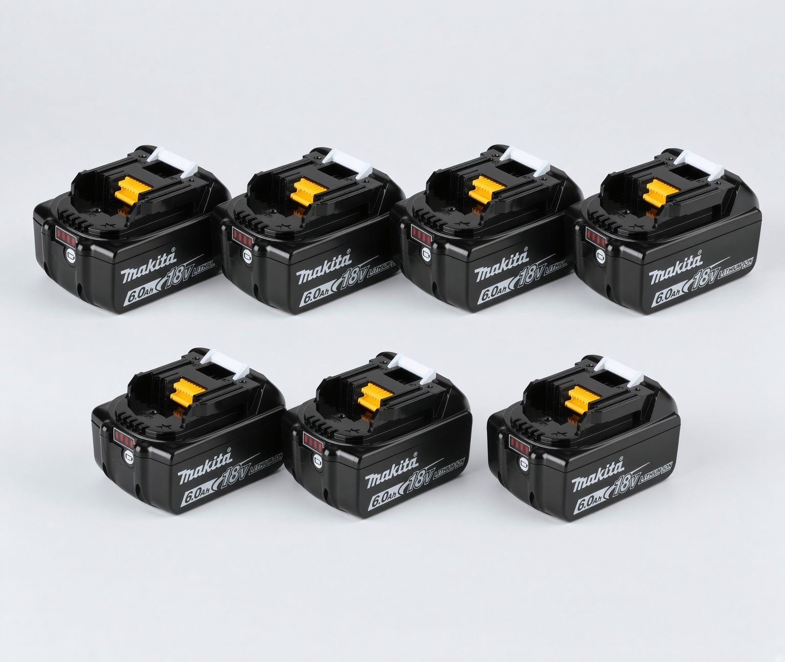 🔥 (7 Pack) Makita 18V LXT BL1860B 6.0Ah Lithium-Ion Battery – OEM High Capacity