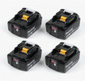 🔥 (4 Pack) Makita 18V LXT BL1860B 6.0Ah Lithium-Ion Battery – OEM High Capacity